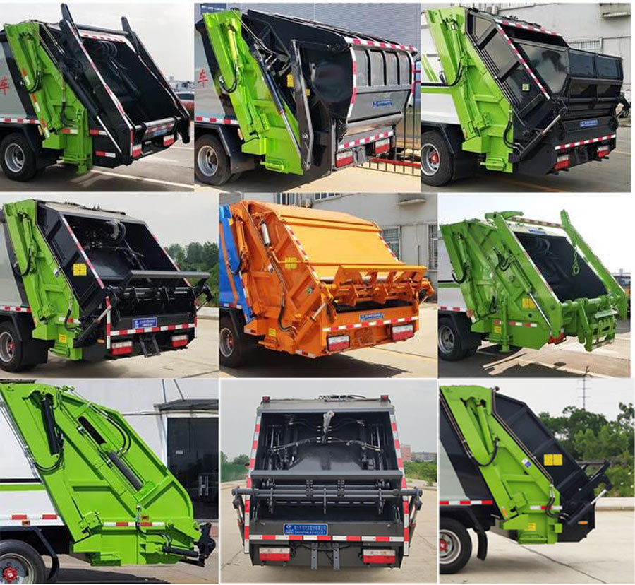 程力威牌CLW5080ZYSH6型壓縮式垃圾車(chē)